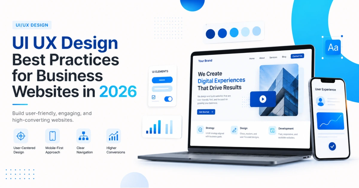 UI UX Design Best Practices for Business Websites in 2026